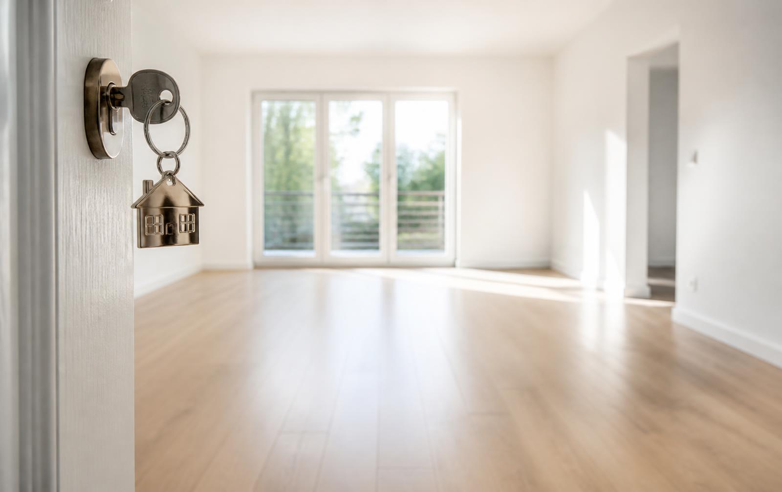 Freshly cleaned empty apartment ready for a new tenant in Odessa TX